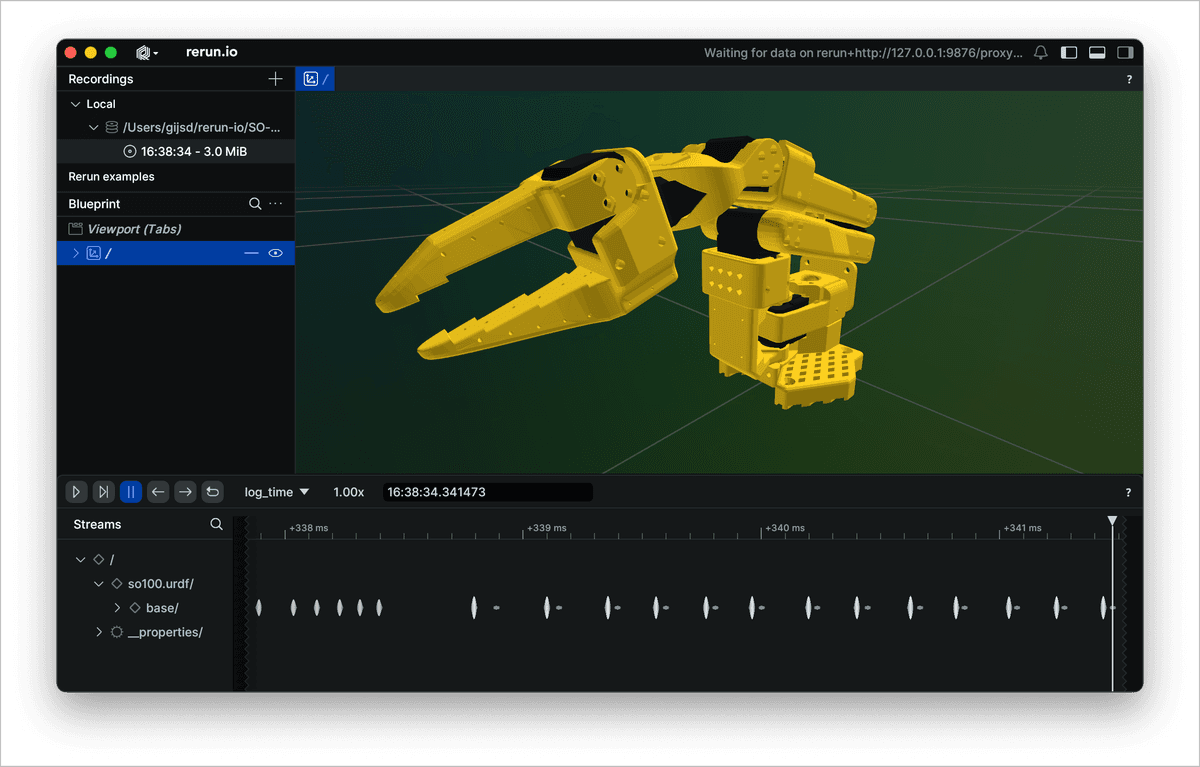 SO100 URDF 3D model